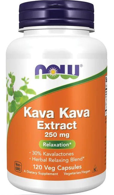 Kava Kava Extracto 250 mg 120 Cápsulas Vegetales BL