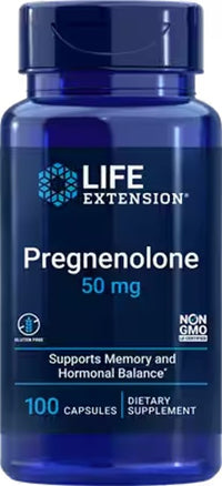 Miniatura de Pregnenolona 50 mg 100 Cápsulas - frente 2