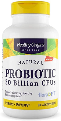 Miniatura de Healthy Origins Probiótico 30.000 millones de UFC 150 cápsulas vegetales favorece un sistema inmunitario sano al promover una flora intestinal equilibrada.