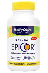 Miniatura de Healthy Origins Epicor 500 mg 150 cápsulas vegetales.