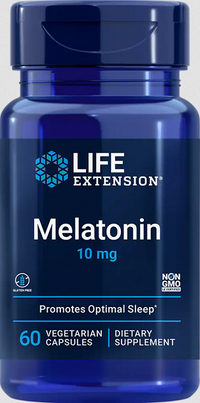 Miniatura de Melatonina 10 mg 60 cápsulas vegetales - anverso 2
