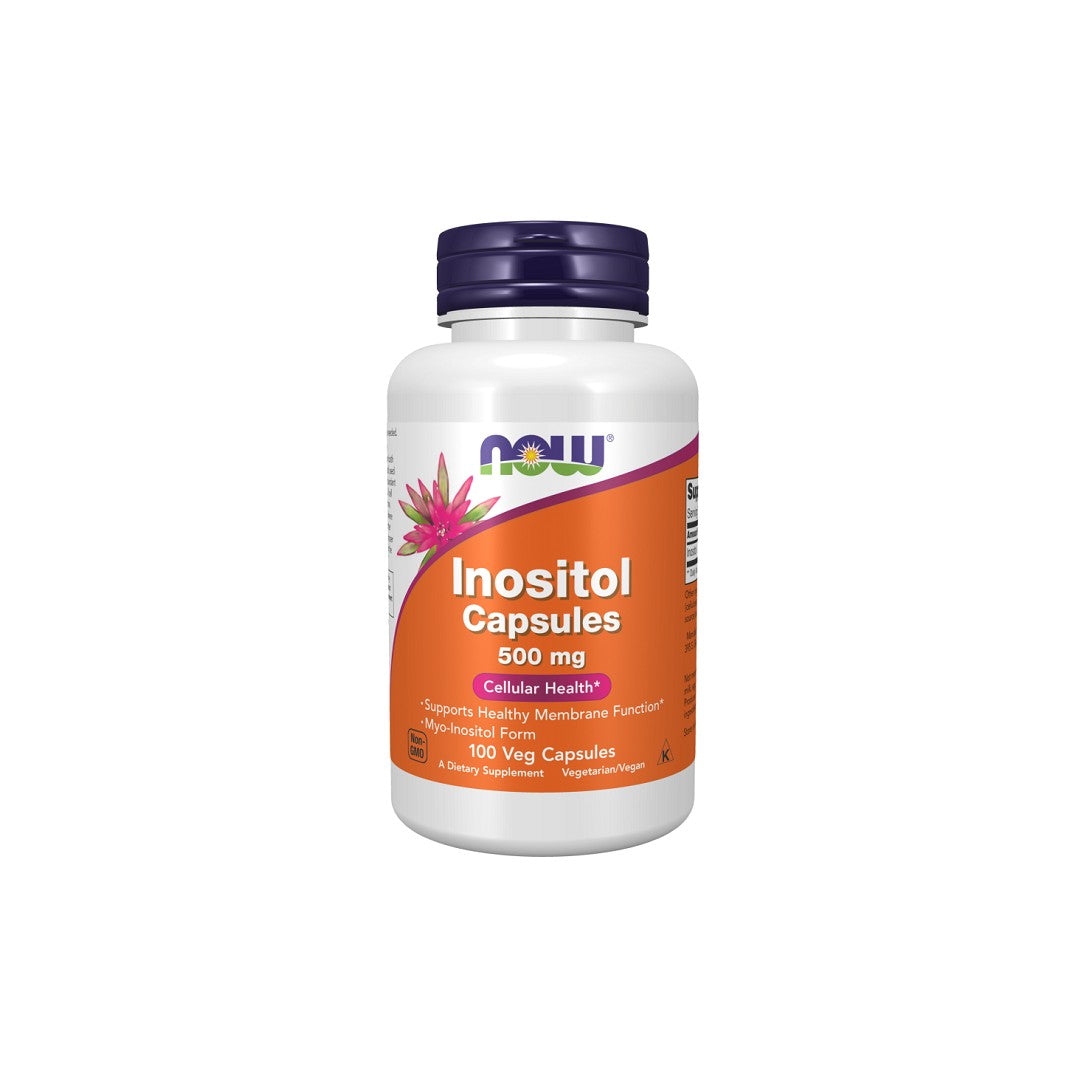 Now Foods Inositol 500 mg 100 Cápsulas Vegetales.