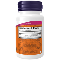 Thumbnail for A bottle of Now Foods Methyl Folate 5000 mcg, containing 50 vegetarian capsules, features a detailed supplement facts label that highlights essential ingredients such as Methyl Folate and Vitamin B9, which are crucial for DNA synthesis.