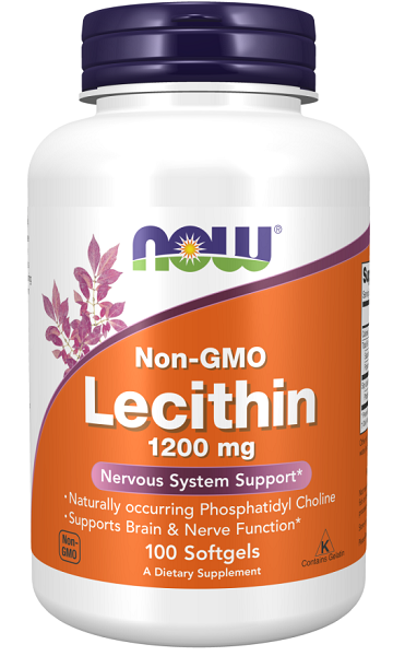 Lecitina 1200 mg 100 softgel - frente 2