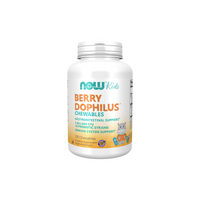 Miniatura de Now Foods BerryDophilus KIDS - 120 comprimidos, suplemento dietético.
