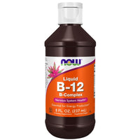 Thumbnail for Vitamin B-12 Complex Liquid 8 fl oz (237 ml) - front 2