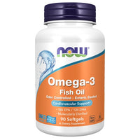 Thumbnail for Omega-3, 90 Molecularly Distilled & Enteric Coated Softgels - front 2