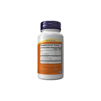 Thumbnail for A bottle of Now Foods Evening Primrose Oil 500 mg 100 Softgels displaying a label with supplement facts, including ingredients and nutritional information for immune system support.