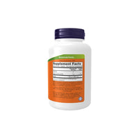 Thumbnail for The Alfalfa 650 mg 250 Tablets by Now Foods comes in a white bottle with a purple cap. It features a green and orange label that details the Supplement Facts, including serving size, cholesterol content, benefits for hair health, and heart health. This Alfalfa supplement is also rich in essential vitamins and minerals.