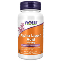 Thumbnail for Alpha Lipoic Acid 100 mg 60 Veg Capsules - front