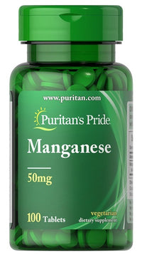 Miniatura de Puritan's Pride Manganeso 50mg 100 comp.