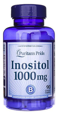 Miniatura de Puritan's Pride Inositol 1000 mg 90 Cápsulas.