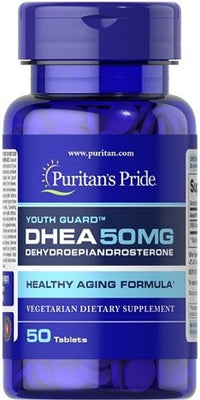 Miniatura de Puritan's Pride DHEA 50 mg 50 comp.