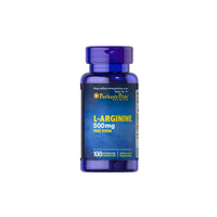 Miniatura de L-arginina 500 mg forma libre 100 cápsulas - anverso