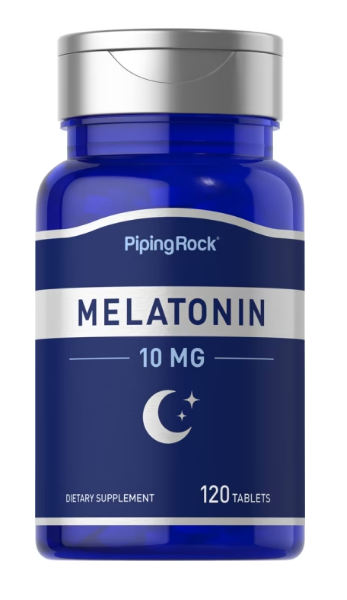PipingRock Melatonina 10 mg 120 comp.