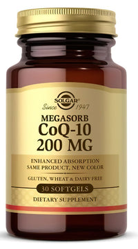 Miniatura de Solgar - Megasorb CoQ-10 200 mg 30 Cápsulas blandas.