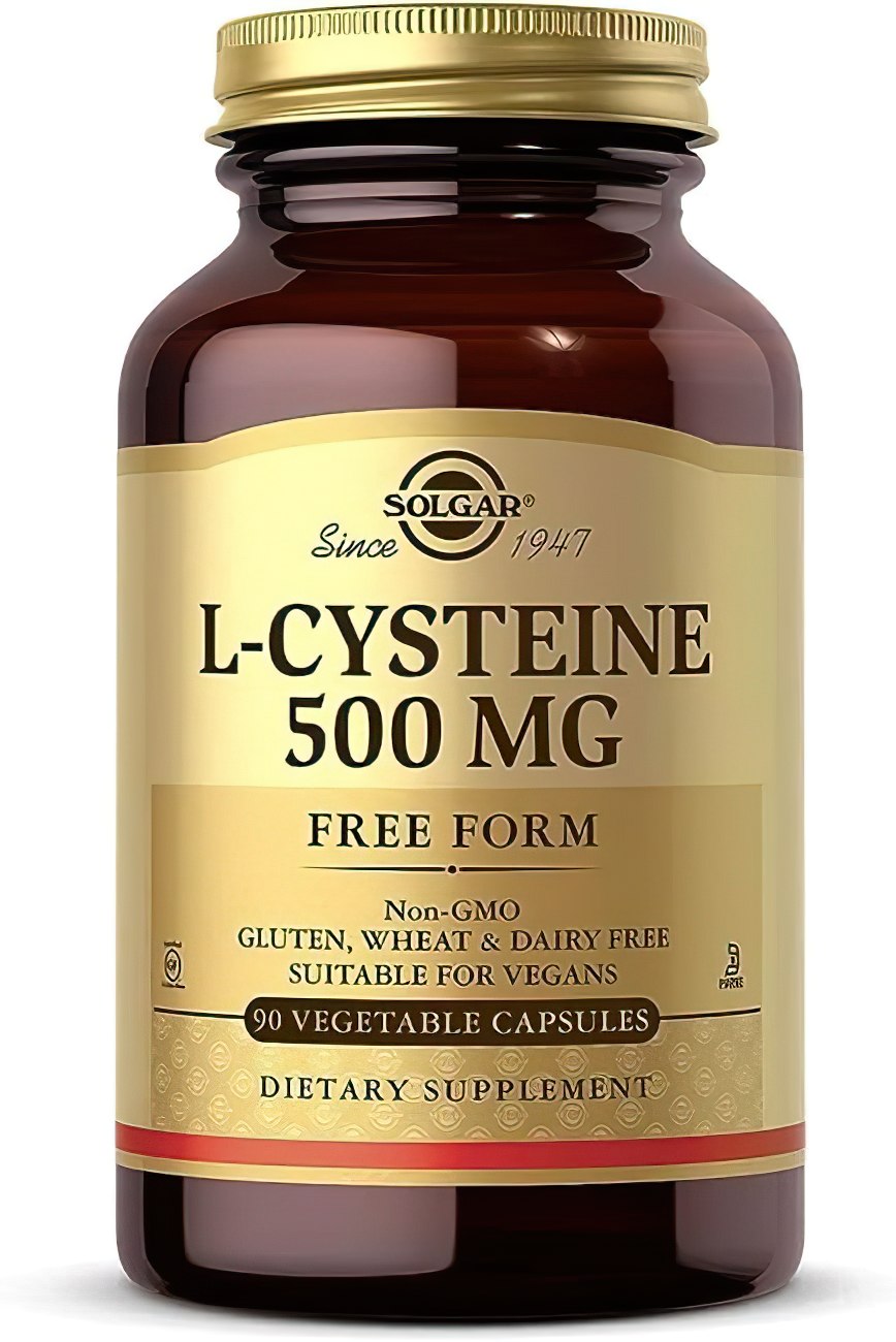L-cisteína 500 mg 90 cápsulas vegetales - frente 2