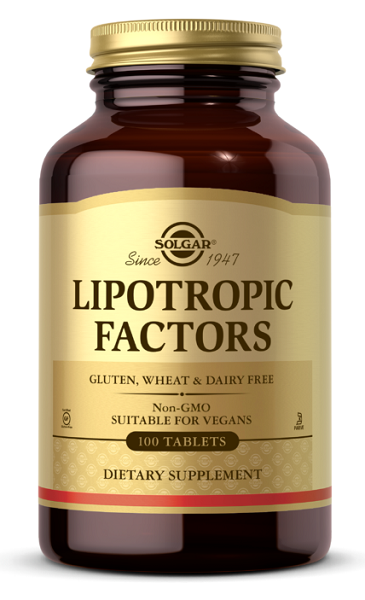 Factores lipotrópicos 100 comprimidos - frente 2
