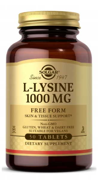 L-Lisina 1000 mg 50 comprimidos - frente 2