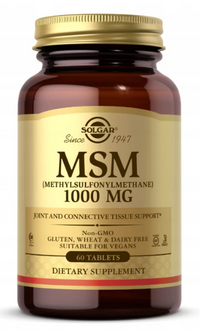 Miniatura de MSM 1000 mg 60 comprimidos - anverso 2