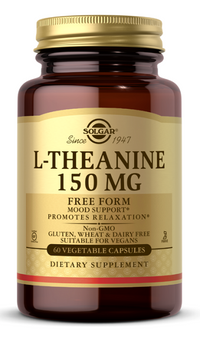 Miniatura de L-teanina 150 mg 60 cápsulas vegetales - anverso 2