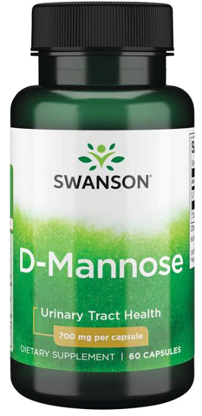 Swanson D-Manosa - 700 mg 60 cápsulas.