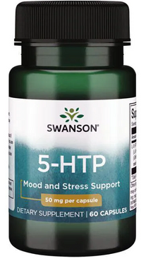 Miniatura de las cápsulas 5-HTP Mood and Stress Support de Swanson.