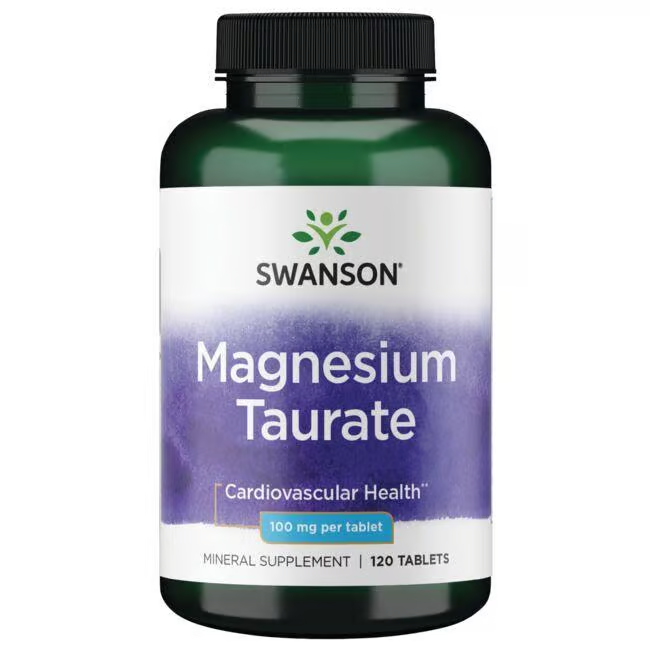 Magnesium Taurate 100 mg 120 Tablets