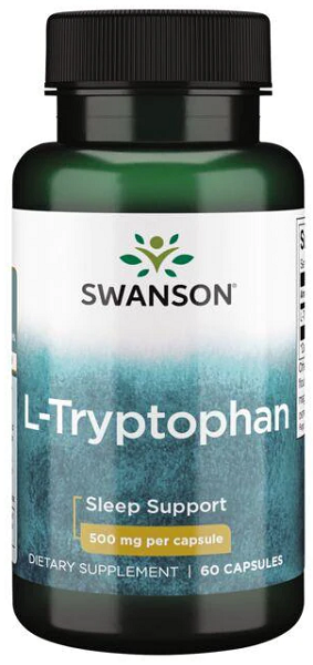 L-Triptófano - 500 mg 60 cápsulas - frente 2