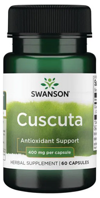 Miniatura de Swanson Cuscuta 400 mg 60 cápsulas cápsulas de apoyo antioxidante.