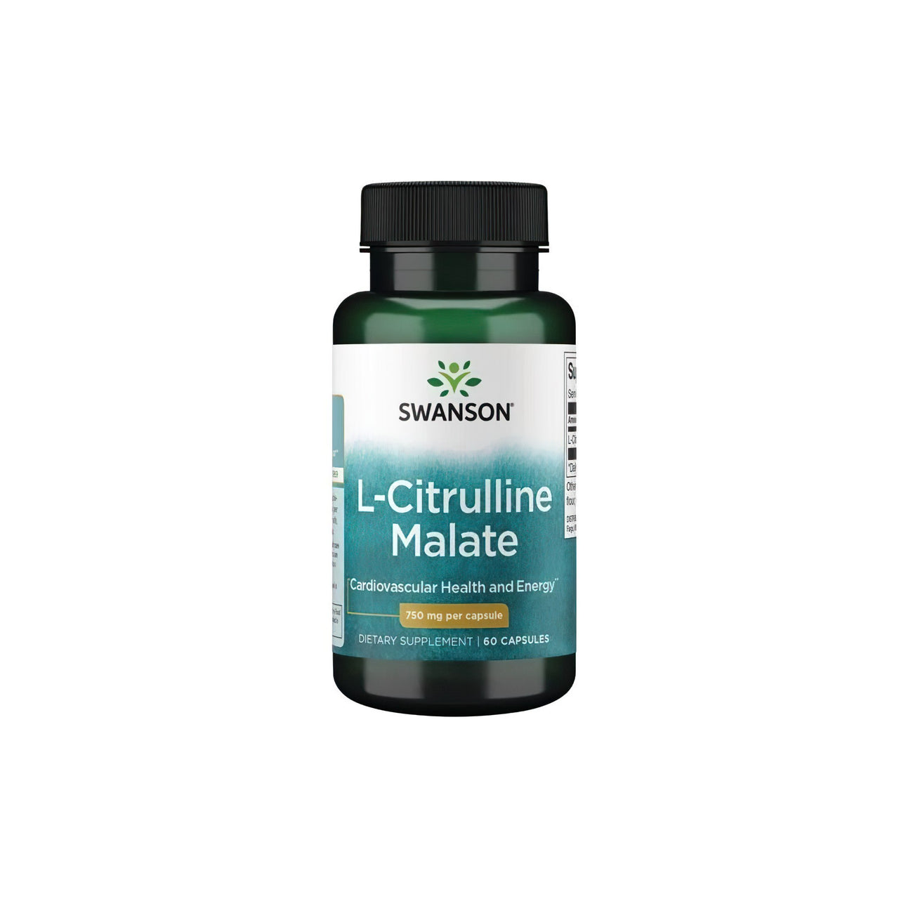 L-Citrulina Malato 750 mg 60 cápsulas - frente