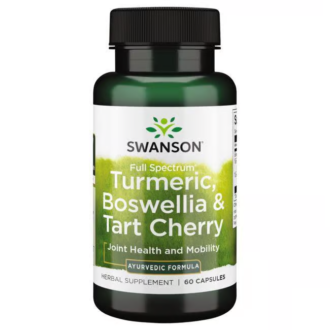 Turmeric, Boswellia & Tart Cherry 60 Capsules