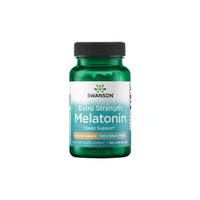 Thumbnail for Swanson's Extra Strength Melatonin 5 mg, containing 60 capsules, is ideal for resetting your sleep cycle and combatting jet lag, all while being 100% drug-free.