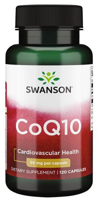 Miniatura de Swanson Coenzima Q10 - 30 mg 120 cápsulas para la salud cardiovascular.