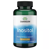 Thumbnail for Inositol 650 mg 100 Capsules