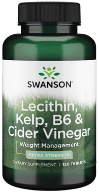 Miniatura de Lecitina, Kelp, B6 y Vinagre de Sidra - 120 comprimidos - frente 2