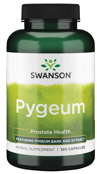 Swanson Las cápsulas de corteza y extracto de pygeum favorecen la salud de las vías urinarias y ayudan a mantener la salud de la próstata.