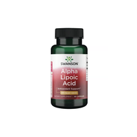 Thumbnail for Swanson's Alpha Lipoic Acid dietary supplement provides antioxidant and metabolic support with 60 capsules, each containing 600 mg of Alpha-Lipoic Acid.