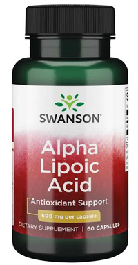 Miniatura de Ácido Alfa Lipoico - 600 mg 60 cápsulas - frente 2