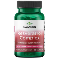 Thumbnail for Resveratrol Complex 60 Capsules - front