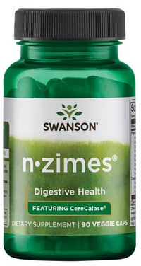 Miniatura de Swanson N-Zimes - 90 cápsulas vegetales favorecen la digestión y la absorción de nutrientes.
