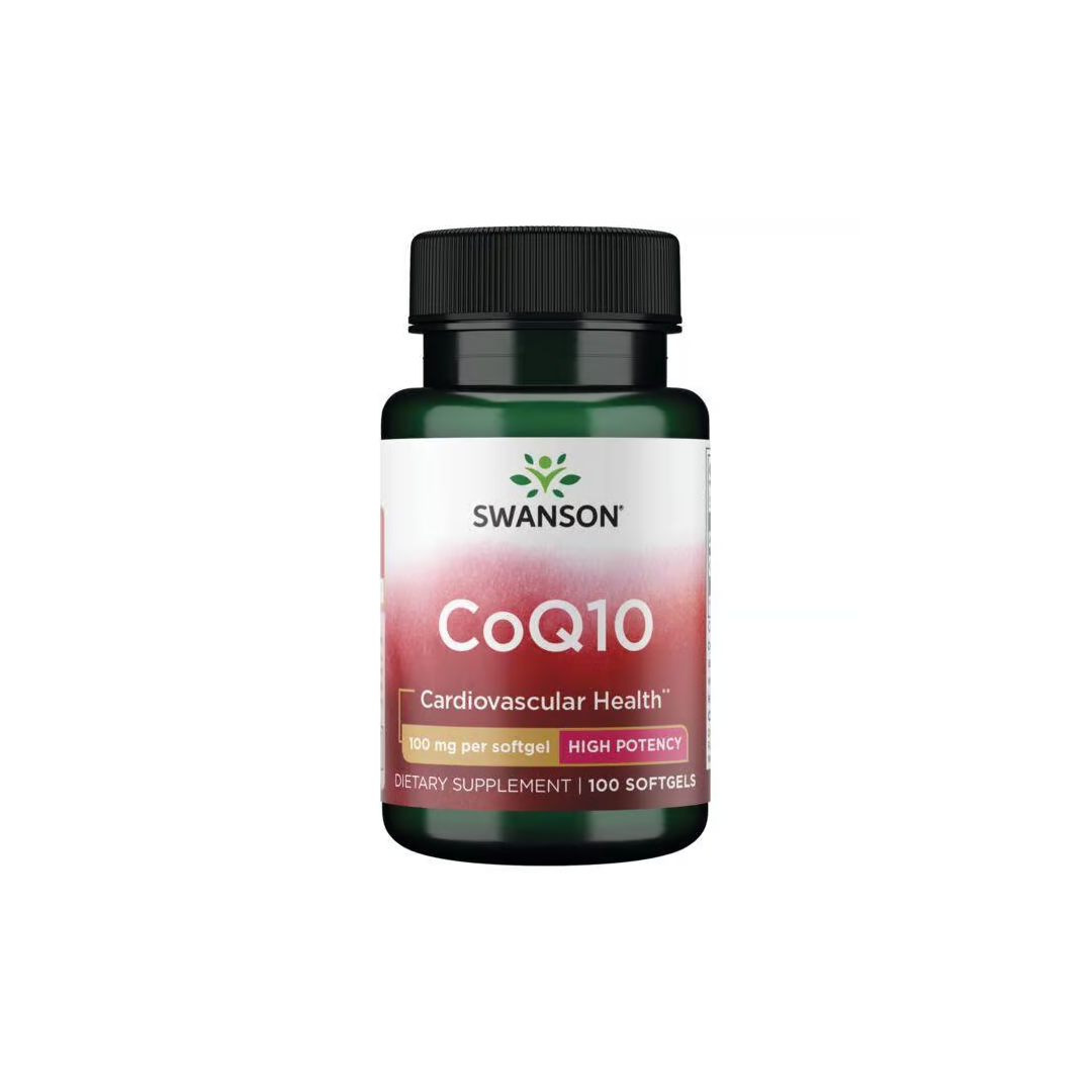 CoQ10 100 mg 100 Softgels - High Potency