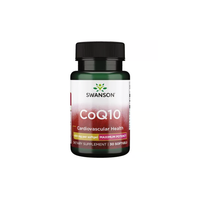 Thumbnail for Swanson's Coenzyme Q10 400 mg supplement comes with 30 softgels. It's expertly crafted for cardiovascular health, supporting energy production and providing strong antioxidant benefits.