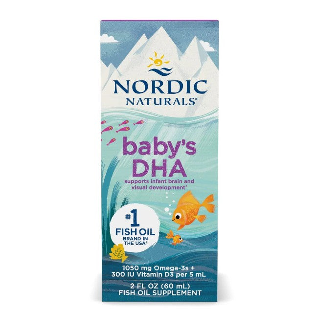 Baby's DHA with Vitamin D3 2 fl oz (60 ml) - front