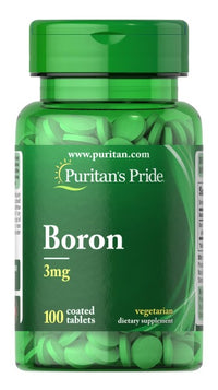 Miniatura de Boro 3 mg 100 comprimidos recubiertos Vegetariano - frente 2