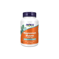 Miniatura de Now Foods Malato de magnesio 1000 mg 180 comprimidos.
