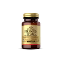 Miniatura de Un frasco de Solgar Selenio 100 mcg 100 comprimidos L-Selenometionina, un antioxidante que refuerza el sistema inmunitario.