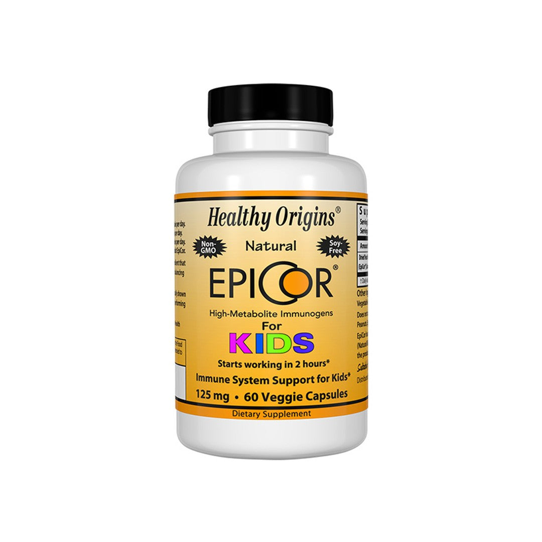 Healthy Origins Epicor para niños 125 mg 150 cápsulas vegetales.