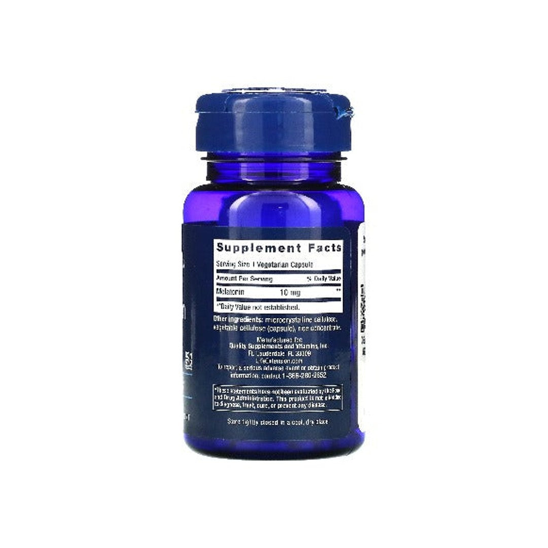 Melatonina 10 mg 60 cápsulas vegetales - información sobre el suplemento