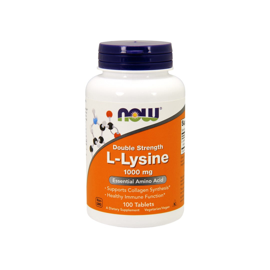 L-Lisina 1000 mg 100 comprimidos - frente